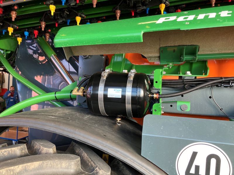 Der Tietjen-Luftbehälter speichert die Druckluft für den Bremsvorgang.